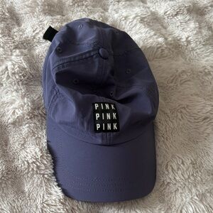 Victoria's Secret nylon baseball cap Purple PINK Logo Cap